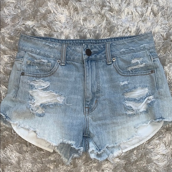 American Eagle Outfitters Pants - American eagle ripped‎ jean shorts